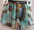 Questa -- Children's Pull-On Skirt -- Blue Tone Paisley