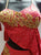 Raizel -- Women's 2 Pc. Latin Rhythm Costume -- Red
