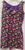 Raylan -- Children's Gymnastics Biketard -- Purple Multi