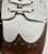 Roberto – Men's Standard Ballroom Oxford -- -- Dark Tan/White
