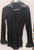 Sirius -- Men's Long Sleeve Latin Ballroom Shirt -- Black