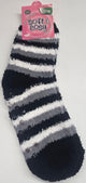 Suri IIII -- Women's Striped Fuzzy Socks