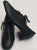 1.5" Tricia-- Women's Split Sole Practice Ballroom Oxford -- Black