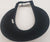 Wynn -- Women's Paper Straw Visor -- Black