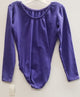 Xhuri -- Children's Long Sleeve Leotard -- Purple