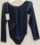 Xiya -- Children's Long Sleeve Leotard -- Navy Blue