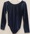 Xiya -- Children's Long Sleeve Leotard -- Navy Blue