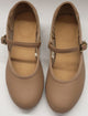 Yahaira -- Children's Economy Tap Strap -- Tan