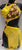 Yudelka -- Women's Camisole Latin Ballroom Dress -- Yellow/Burgundy