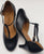 2.5" Zendaya -- Women's T Strap Closed Toe Ballroom Shoe -- Black