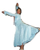 Women's Shawl Collar Leotards -- Light Blue