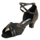 1.3" Harper -- Thick Heel Latin Ballroom Sandal -- Black