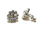 Aviva -- Women's Crystal Rhinestone Clip-On Earrings -- Silver