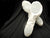 Romeo Canvas -- Split Sole Ballet Slipper -- White