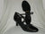 2.5" Simona -- X-Strap, Closed Toe Ballroom Shoe -- Black