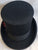 Abe -- Men's Wool Top Hat -- Black