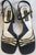 3.5" Abia -- Women's Dress Sandal -- Black Satin