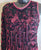 Adjuka -- Women's Latin/Rhythm Leotard -- Black/Hot Pink