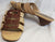 2.5" Adrianne -- Women's Mule -- Tan/Brown Snake Print