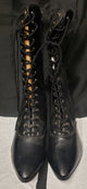 3" Adrina -- Women's Granny Style Dress Boot -- Black