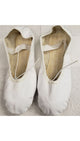 Agatha -- Leather Full Sole Ballet -- White