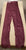 Alexis -- Women's Poly Fashion Leggings -- Burgundy