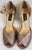 2.38" Anara - Closed Back/Open Toe Ballroom Shoe - Bronze Satin