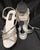 6" Anna -- Women's Platform Sandal -- Silver Glitter