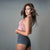 Anya -- Women's T-Strap Athletic Tank Top -- Pink