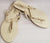 April -- Women's Flat Thong Glitter Sandal