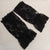 Arnetta Jr -- Girl's Lace Fingerless Gloves -- Black