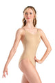 Astrid -- Women's Camisole Leotard -- Nude