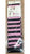 Ayla -- Women's Nylon Fashion Leggings -- Hot Pink/Black Stripe