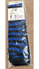 Ayla -- Women's Nylon Fashion Leggings -- Royal Back Stripe