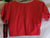 Basak -- Women's Short Sleeve Top -- Red