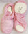 Beau -- Women's Lace Split Sole Ballet -- Light Pink