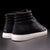 Benicio -- Unisex High Top Dance Sneaker -- Black/White