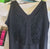 Berenice -- Women's Lacey Back Tank Leotard -- Black