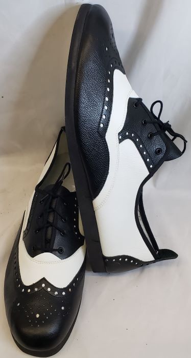 Boogie Woogie Swing Oxford Black White