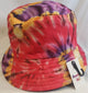 Brayden XIII-- Cotton Bucket Hat -- Coral Multi