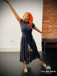 Brenna -- Women's Long Open Chiffon Skirt