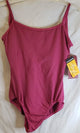 Caitriona -- Women's Camisole Leotard-- Pomegranate
