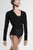 Mamie -- Women's Long Sleeve Wrap Sweater