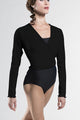 Mamie -- Women's Long Sleeve Wrap Sweater