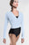 Mamie -- Women's Long Sleeve Wrap Sweater