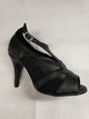 3.5" Casana -- Women's Latin Sandal with Street Sole -- Black
