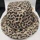 Cathy -- Unisex Fedora -- Khaki Leopard