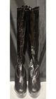 5" ChaCha -- Women's Platform Dress Boot -- Black Patent