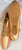 3" Charisse -- Women's Flare Heel Standard Ballroom Shoe -- Tan Satin