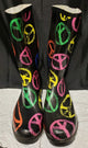 Charlee -- Women's Rain Boot -- Black Multi